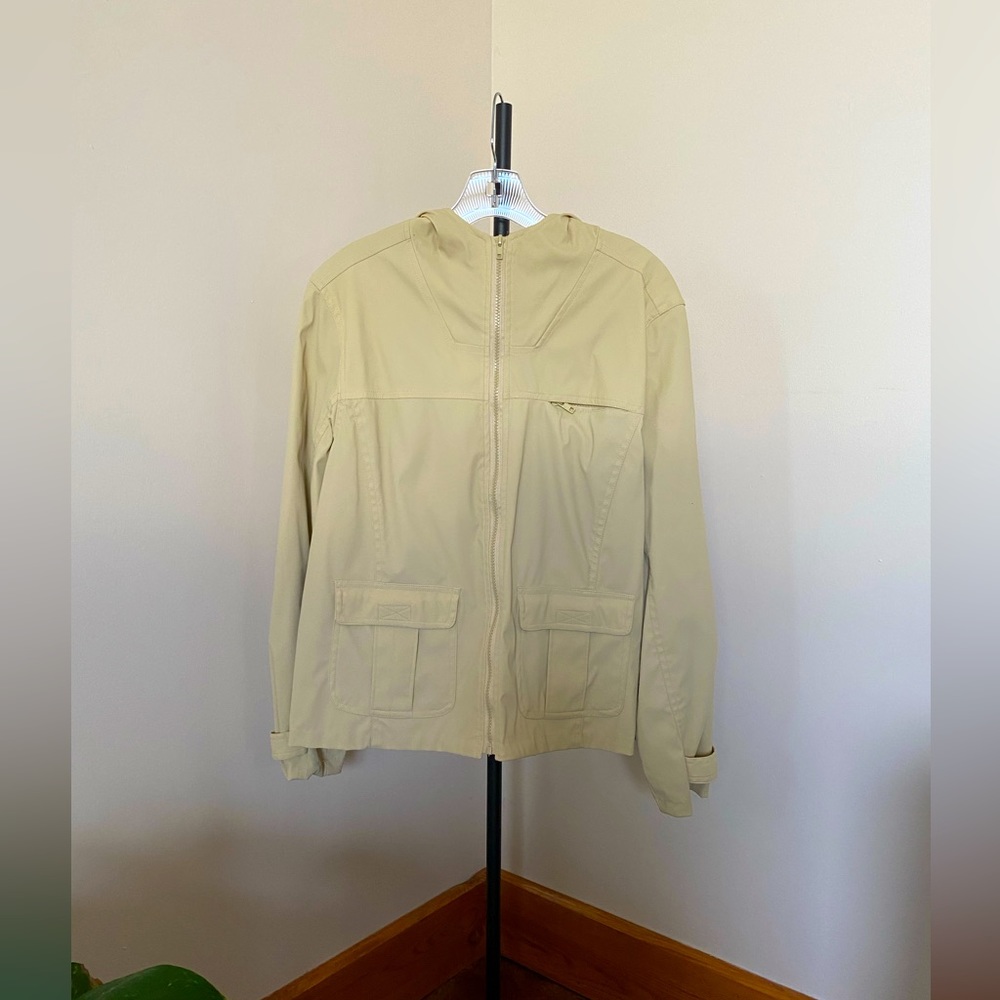 Gasoline Jacket Light Beige Fits like S/M